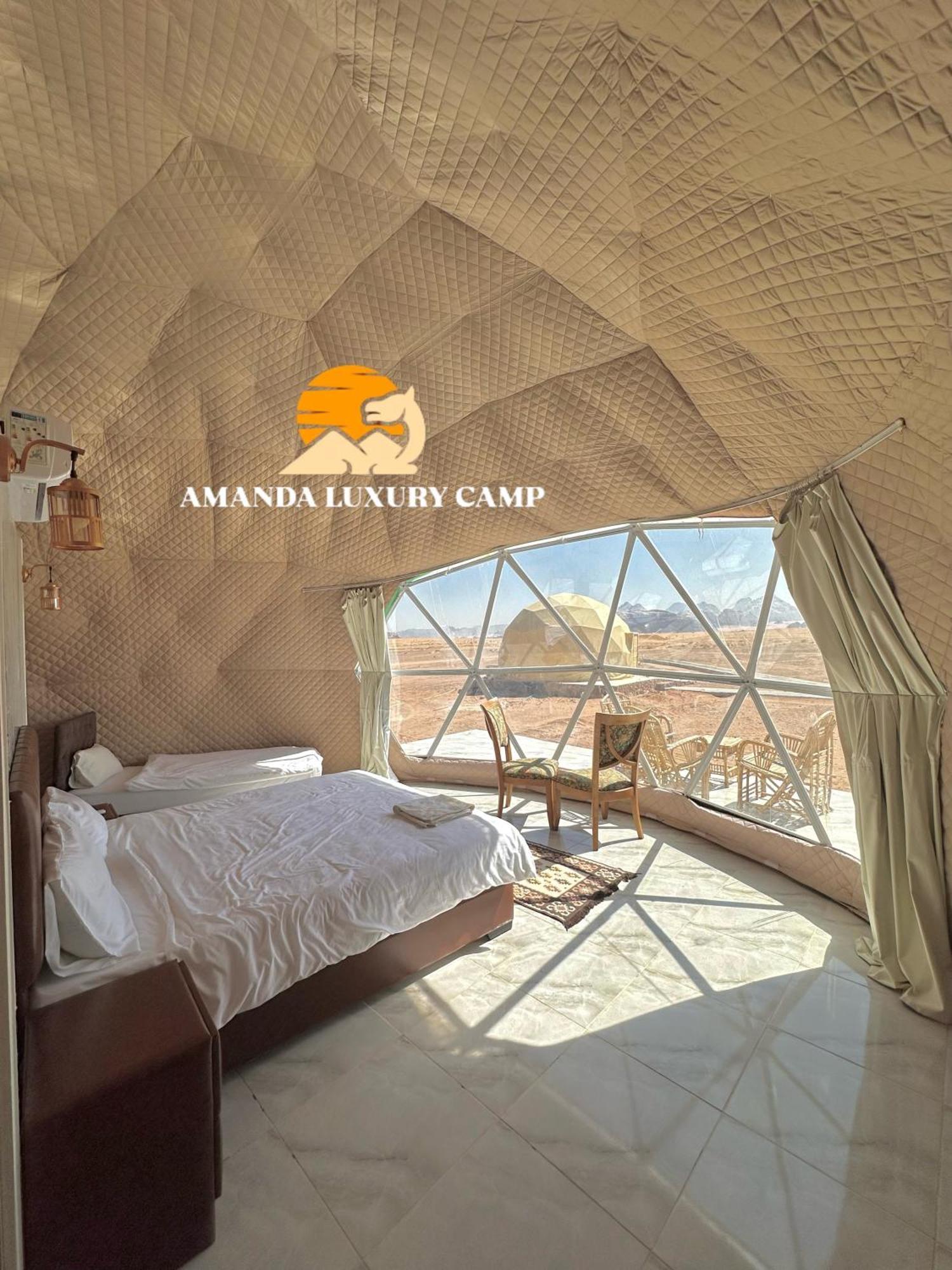 Hotel Amanda Luxury Camp à Wadi Rum Extérieur photo
