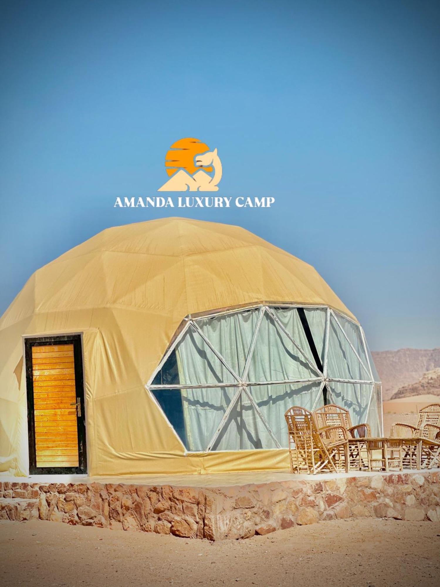 Hotel Amanda Luxury Camp à Wadi Rum Extérieur photo