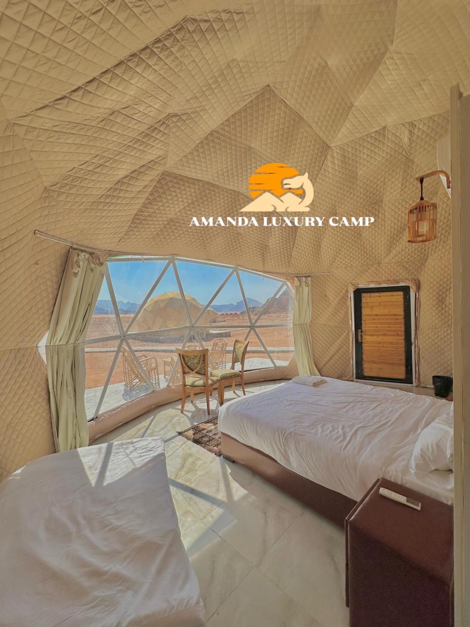 Hotel Amanda Luxury Camp à Wadi Rum Extérieur photo