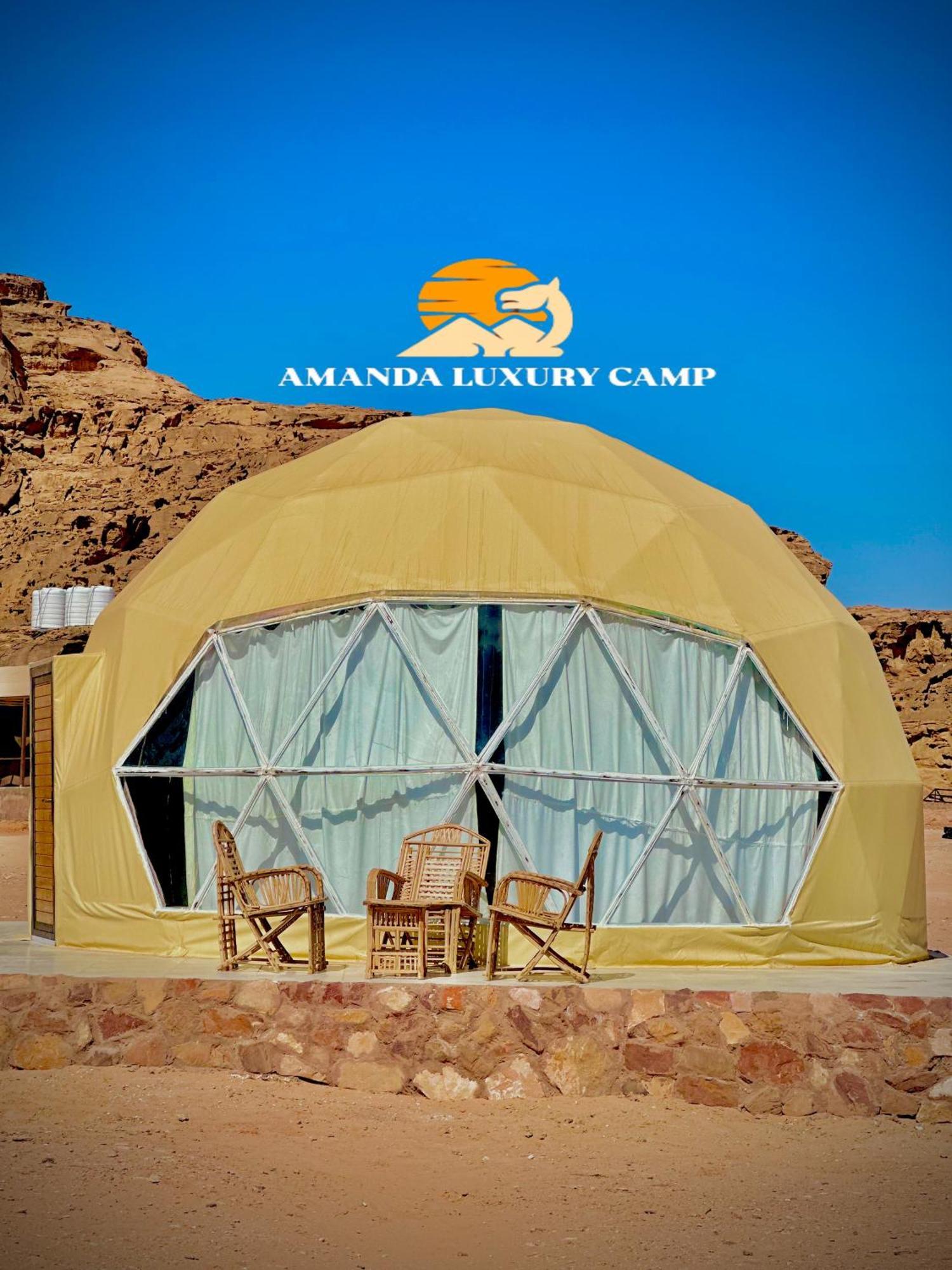 Hotel Amanda Luxury Camp à Wadi Rum Extérieur photo