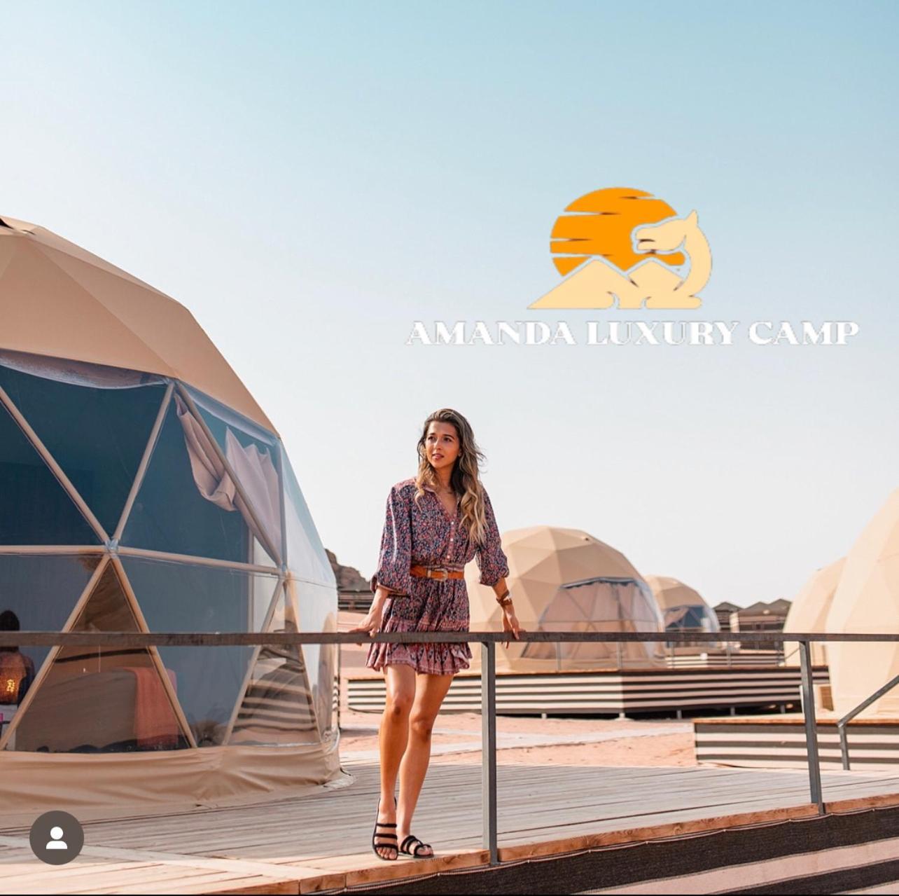 Hotel Amanda Luxury Camp à Wadi Rum Extérieur photo