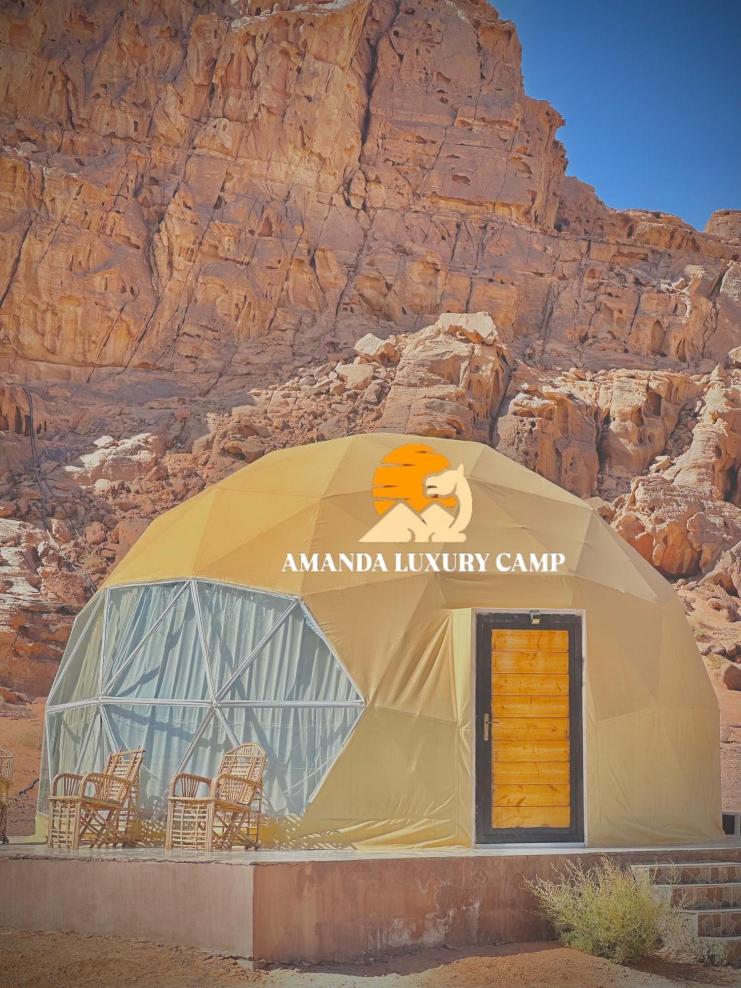 Hotel Amanda Luxury Camp à Wadi Rum Extérieur photo