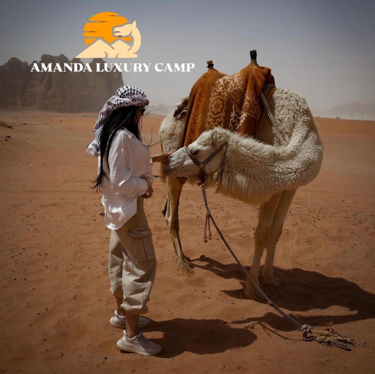 Hotel Amanda Luxury Camp à Wadi Rum Extérieur photo