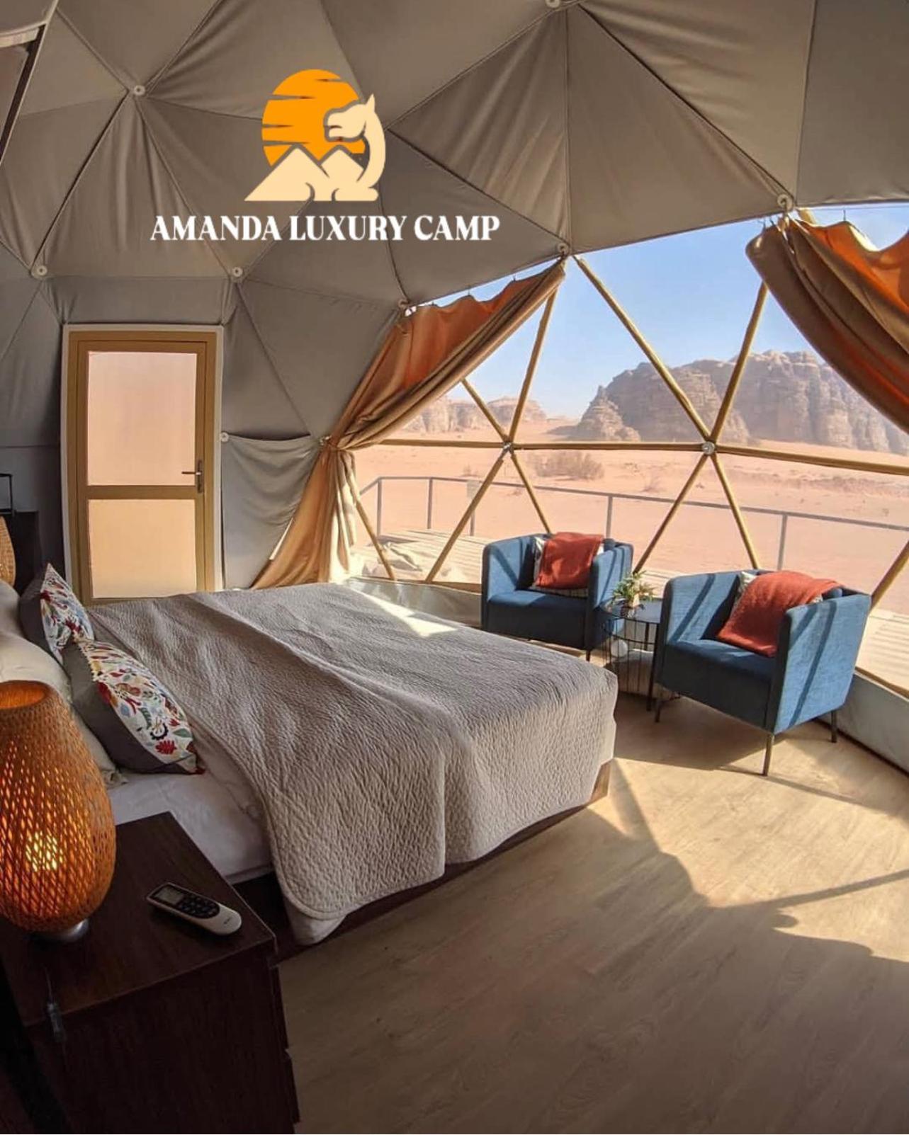 Hotel Amanda Luxury Camp à Wadi Rum Extérieur photo