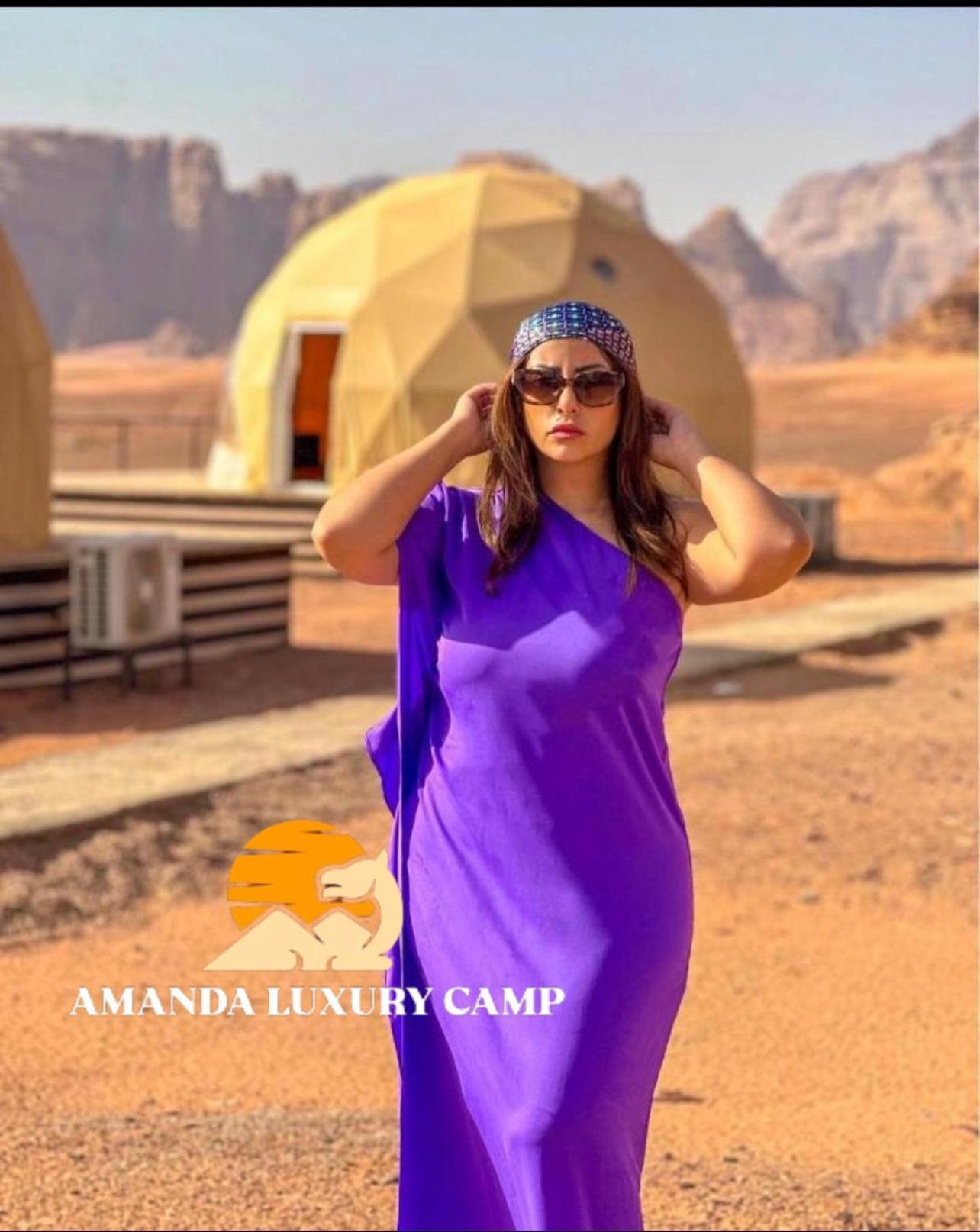 Hotel Amanda Luxury Camp à Wadi Rum Extérieur photo