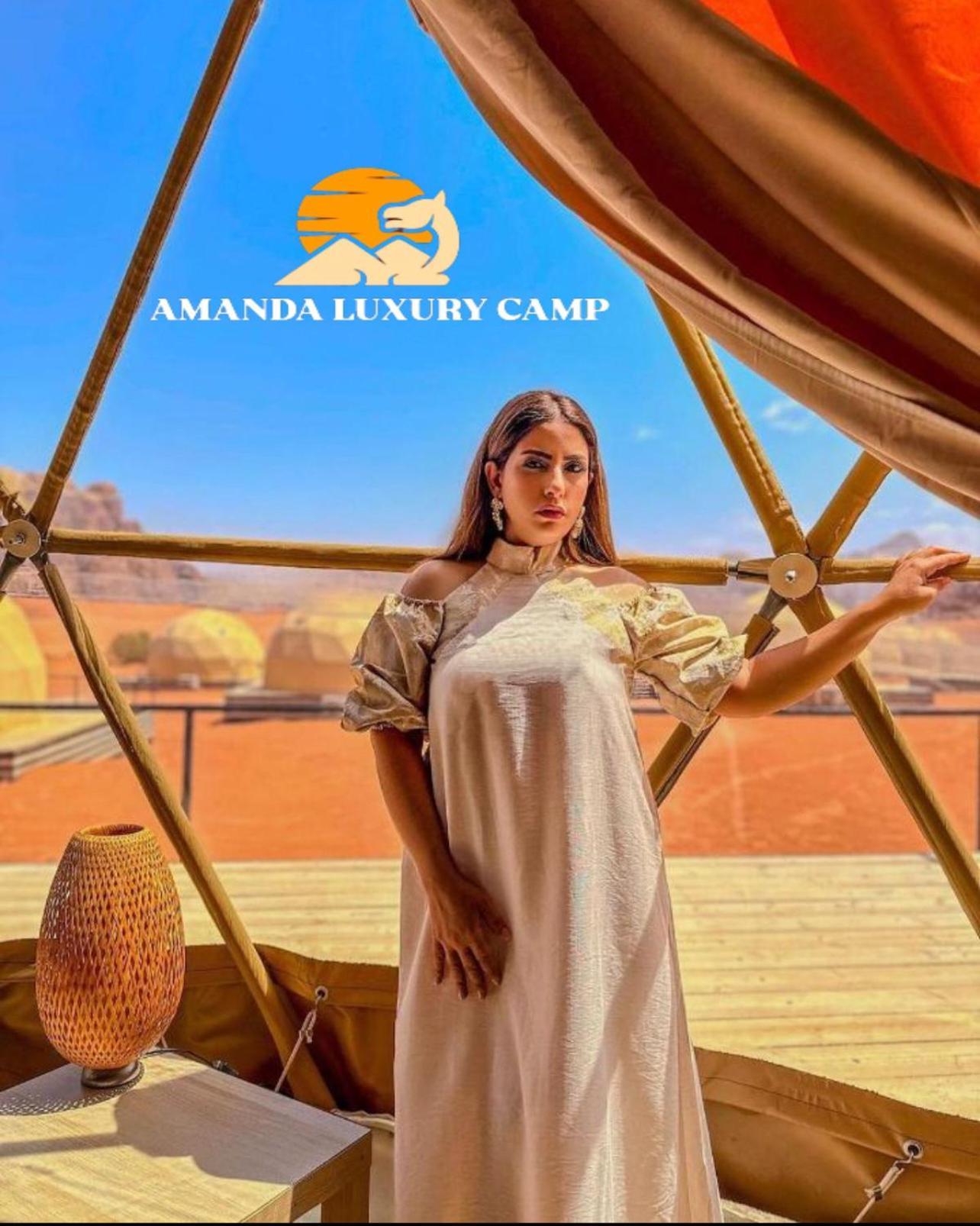 Hotel Amanda Luxury Camp à Wadi Rum Extérieur photo