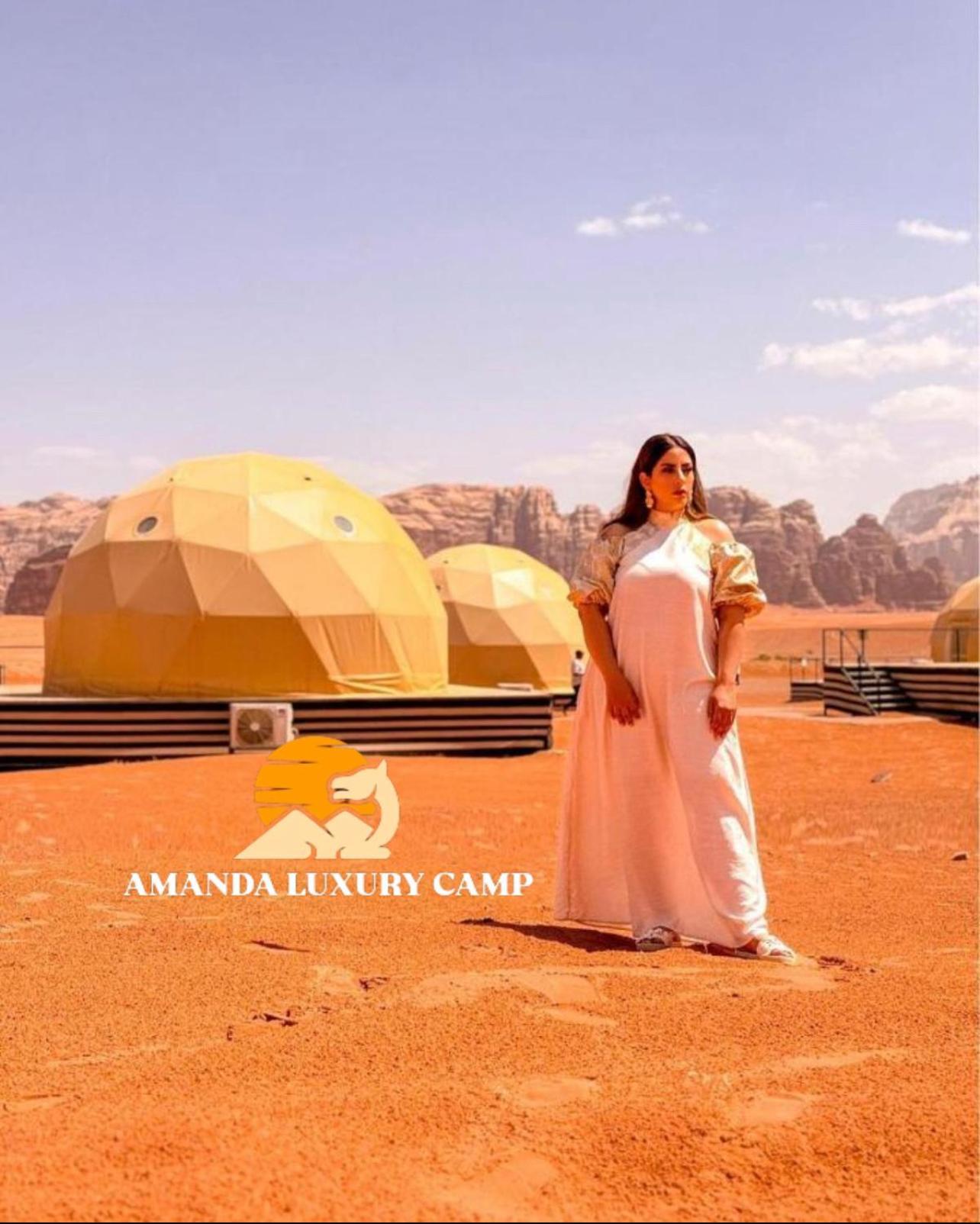 Hotel Amanda Luxury Camp à Wadi Rum Extérieur photo