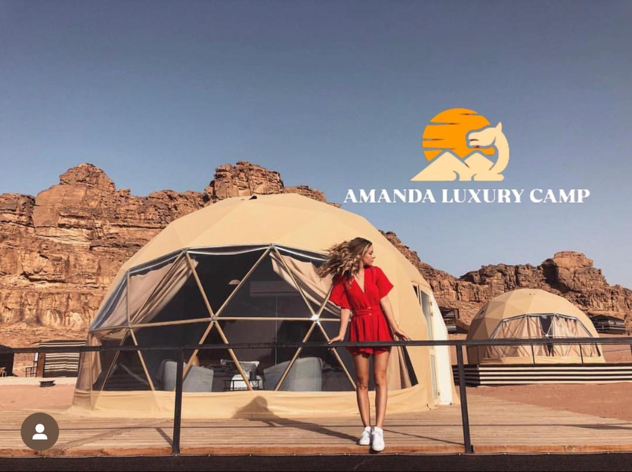 Hotel Amanda Luxury Camp à Wadi Rum Extérieur photo