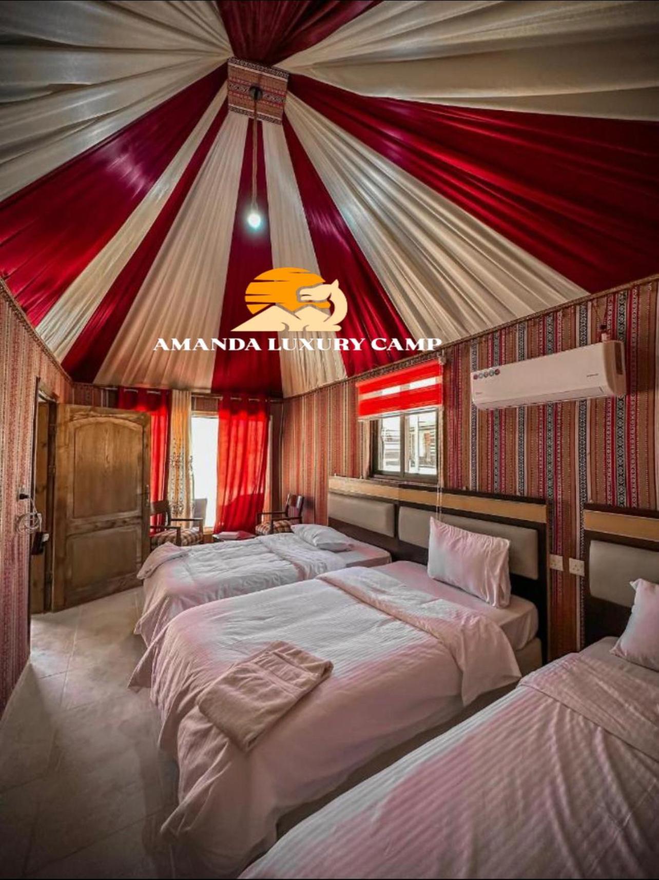 Hotel Amanda Luxury Camp à Wadi Rum Extérieur photo