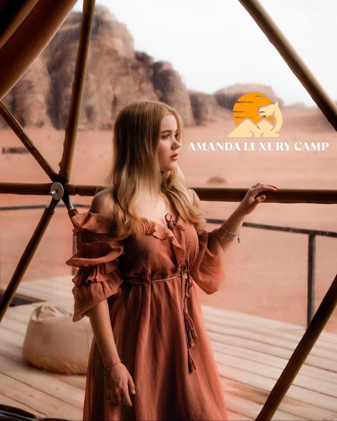 Hotel Amanda Luxury Camp à Wadi Rum Extérieur photo