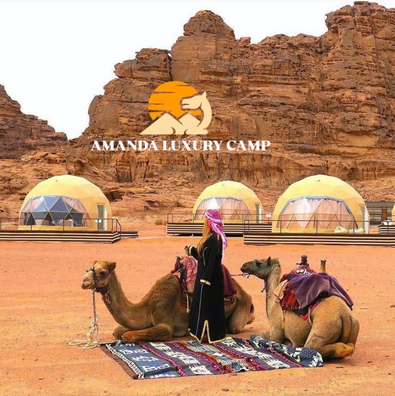 Hotel Amanda Luxury Camp à Wadi Rum Extérieur photo