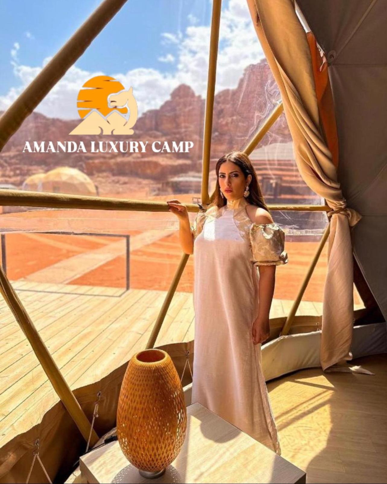 Hotel Amanda Luxury Camp à Wadi Rum Extérieur photo