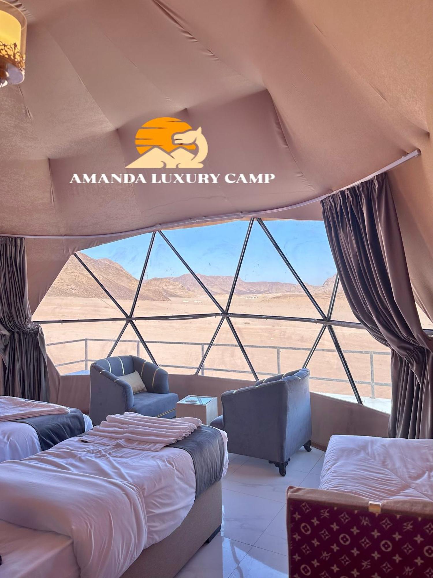 Hotel Amanda Luxury Camp à Wadi Rum Extérieur photo