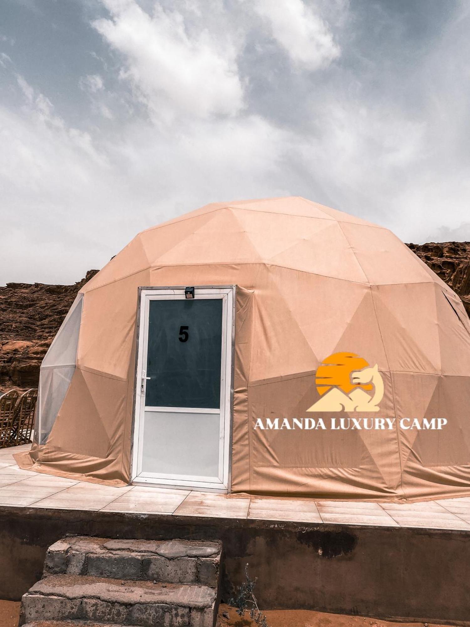 Hotel Amanda Luxury Camp à Wadi Rum Extérieur photo